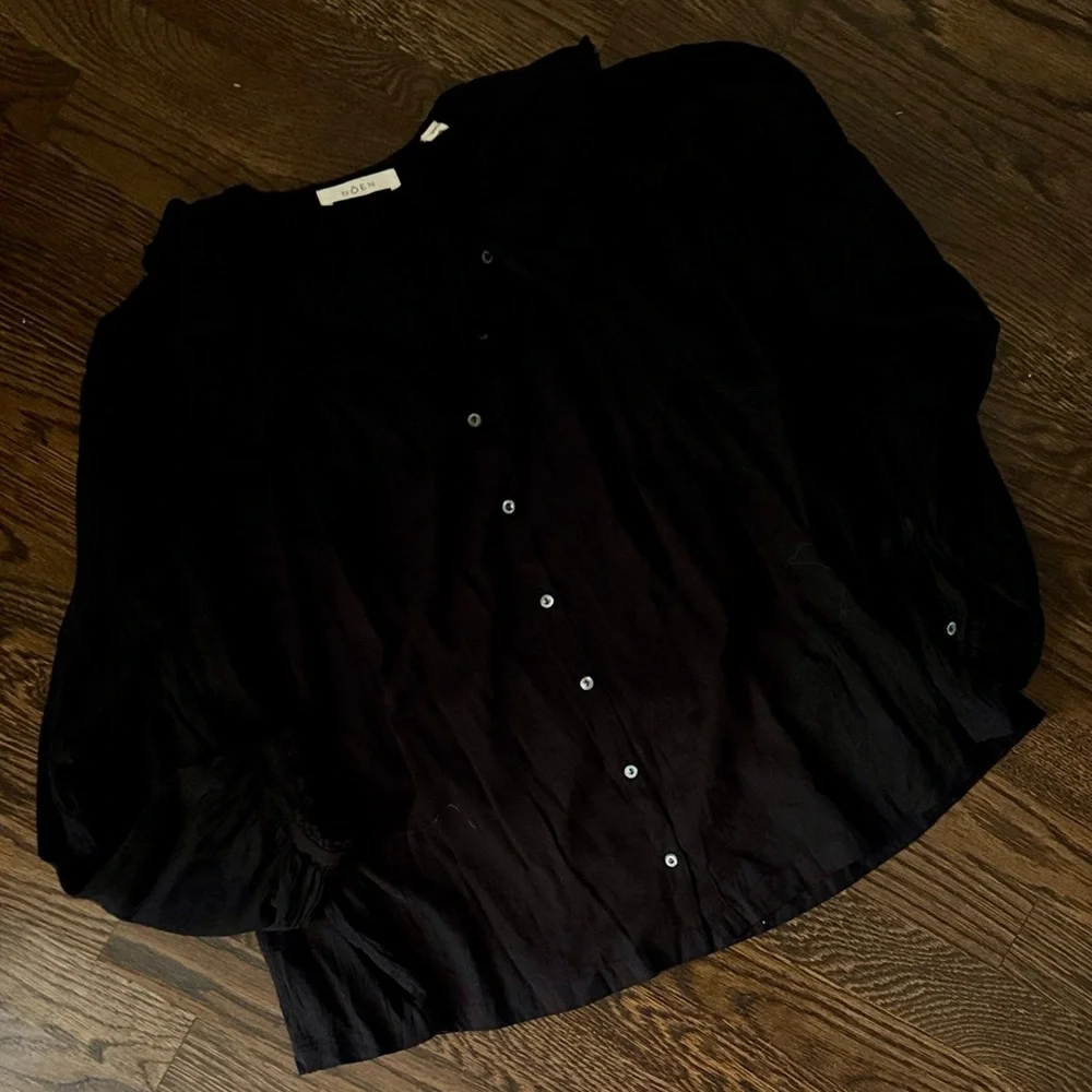 Doen Jana Blouse | Black | XS - Picture 4 of 11